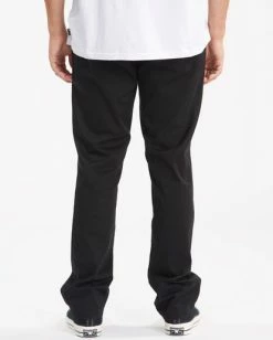 BILLABONG Carter Stretch Chino Pants PEWTER -Mens Accessories Sales 2022 abynp00110 billabongw blk bck1 1