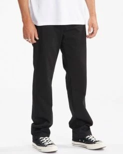 BILLABONG Carter Stretch Chino Pants PEWTER -Mens Accessories Sales 2022 abynp00110 billabongw blk sd2 1