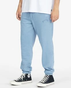 BILLABONG Wave Washed Sweatpants SMOKE BLUE -Mens Accessories Sales 2022 abynp00118 billabongw smb sd1 2