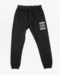 BILLABONG Bong Sweatpants BLACK 8 BILLABONG Bong Sweatpants BLACK -Mens Accessories Sales 2022 abynp00127 billabongf blk frt1 1
