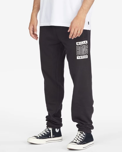 BILLABONG Bong Sweatpants BLACK 2 BILLABONG Bong Sweatpants BLACK - Image 2