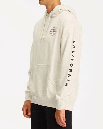 BILLABONG Basis California Pullover Hoodie OFF WHITE 3 BILLABONG Basis California Pullover Hoodie OFF WHITE - Image 3