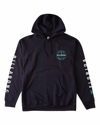 BILLABONG Basis Florida Pullover Hoodie Hoodie NAVY 7 BILLABONG Basis Florida Pullover Hoodie Hoodie NAVY - Image 7
