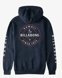 BILLABONG Basis Hawaii Pullover Hoodie Hoodie NAVY 19 BILLABONG Basis Hawaii Pullover Hoodie Hoodie NAVY -Mens Accessories Sales 2022 abysf00106 billabongf nvy bck1 1