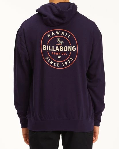 BILLABONG Basis Hawaii Pullover Hoodie Hoodie NAVY 5 BILLABONG Basis Hawaii Pullover Hoodie Hoodie NAVY - Image 5