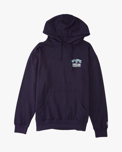 BILLABONG Pipeline Poster Pullover Hoodie NAVY 7 BILLABONG Pipeline Poster Pullover Hoodie NAVY - Image 7