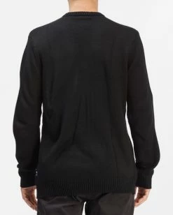 BILLABONG The Simpsons Bart Crewneck Sweater BLACK -Mens Accessories Sales 2022 abysw00102 billabongw blk bck1 1