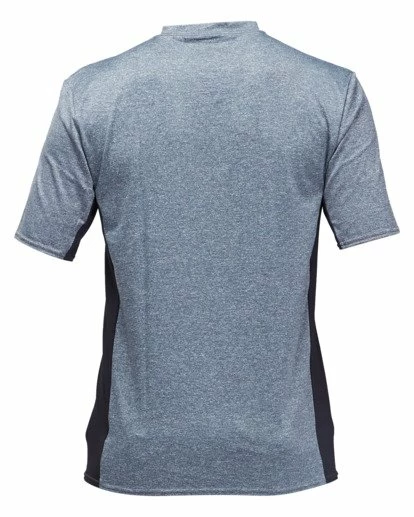 BILLABONG Arch Mesh Short Sleeve Rashguard WHITE 6 BILLABONG Arch Mesh Short Sleeve Rashguard WHITE - Image 6