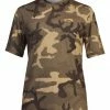 BILLABONG Arch Wave Loose Fit Short Sleeve Rashguard BLACK CAMO