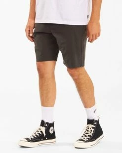 BILLABONG A/Div Surftrek Heather Shorts 20" CHARCOAL HEATHER -Mens Accessories Sales 2022 abyws00103 billabongw chh sd1