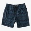 BILLABONG A/Div Surftrek Elastic Performance Shorts 18" BLACK