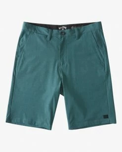 BILLABONG Crossfire Submersible Shorts 21" DARK SEAGREEN -Mens Accessories Sales 2022 abyws00109 billabongf dsg frt1 1