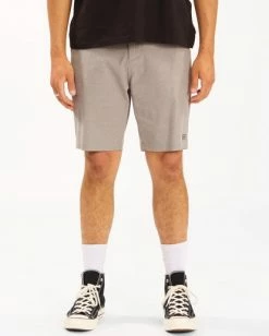 BILLABONG Crossfire Mid Submersible Shorts 19" SMOKE BLUE 20 BILLABONG Crossfire Mid Submersible Shorts 19" SMOKE BLUE -Mens Accessories Sales 2022 abyws00110 billabongw gry frt1 3