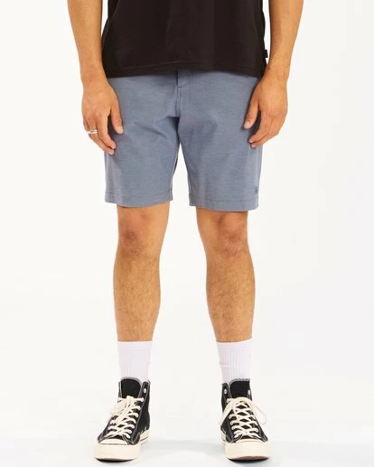 BILLABONG Crossfire Mid Submersible Shorts 19" SMOKE BLUE 8 BILLABONG Crossfire Mid Submersible Shorts 19" SMOKE BLUE - Image 8