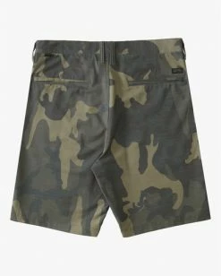 BILLABONG Crossfire Slub Camo Submersible Shorts 21" BLACK CAMO -Mens Accessories Sales 2022 abyws00114 billabongf gca bck1 1