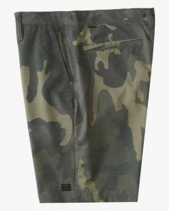 BILLABONG Crossfire Slub Camo Submersible Shorts 21" BLACK CAMO -Mens Accessories Sales 2022 abyws00114 billabongf gca sd1 1