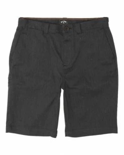 BILLABONG Carter Stretch Shorts 21" GREY HEATHER -Mens Accessories Sales 2022 abyws00121 billabongf bkh frt1 1