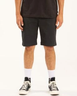 BILLABONG Carter Stretch Shorts 21" GREY HEATHER -Mens Accessories Sales 2022 abyws00121 billabongw bkh frt1 1