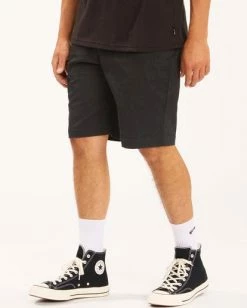 BILLABONG Carter Stretch Shorts 21" GREY HEATHER -Mens Accessories Sales 2022 abyws00121 billabongw bkh sd1 1