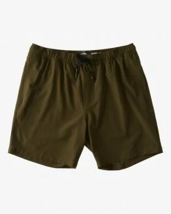 BILLABONG A/Div Surftrek Elastic Waist Shorts 17" CHAR -Mens Accessories Sales 2022 abyws00155 billabongf dko frt1 3
