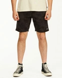 BILLABONG Wave Washed Sweatshort 19" MINT 12 BILLABONG Wave Washed Sweatshort 19" MINT -Mens Accessories Sales 2022 abyws00160 billabongw blk frt1 1