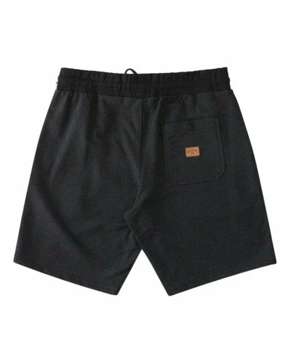 BILLABONG Hudson Sweatshorts BLACK 2 BILLABONG Hudson Sweatshorts BLACK - Image 2