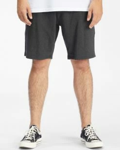 BILLABONG Hudson Sweatshorts BLACK 8 BILLABONG Hudson Sweatshorts BLACK -Mens Accessories Sales 2022 abyws00165 billabongw blk frt1 1