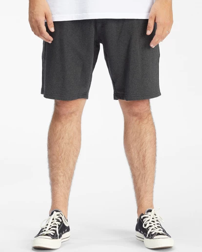 BILLABONG Hudson Sweatshorts BLACK 3 BILLABONG Hudson Sweatshorts BLACK - Image 3