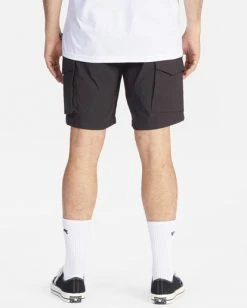 BILLABONG A/Div Surftrek Cargo Shorts 19" WALNUT CAMO 17 BILLABONG A/Div Surftrek Cargo Shorts 19" WALNUT CAMO -Mens Accessories Sales 2022 abyws00167 billabongw blk bck1 2