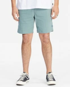 BILLABONG Layback Twill Walkshorts 18" LIGHT MARINE -Mens Accessories Sales 2022 abyws00179 billabongw ble0 frt1