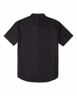 BILLABONG All Day Short Sleeve Shirt TEAL -Mens Accessories Sales 2022 abywt00110 billabongf blk bck1 1