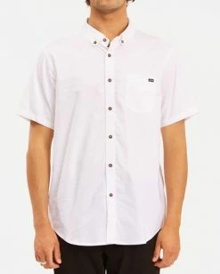 BILLABONG All Day Short Sleeve Shirt TEAL