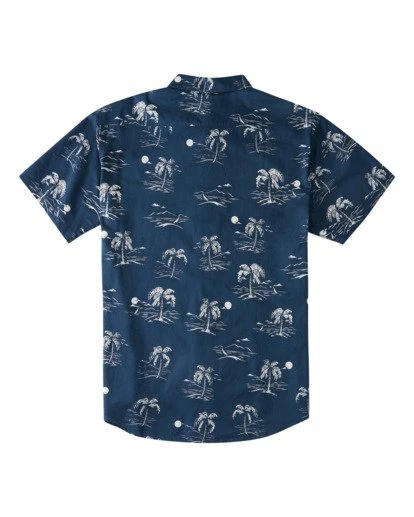 BILLABONG Sundays Mini Short Sleeve Shirt SKY BLUE 22 BILLABONG Sundays Mini Short Sleeve Shirt SKY BLUE - Image 22