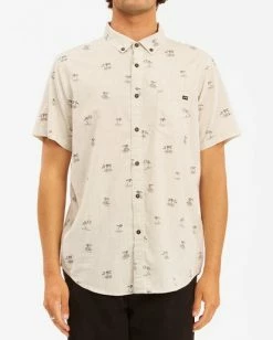 BILLABONG Sundays Mini Short Sleeve Shirt SKY BLUE 35 BILLABONG Sundays Mini Short Sleeve Shirt SKY BLUE -Mens Accessories Sales 2022 abywt00112 billabongw chi frt1 3