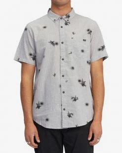 BILLABONG Sundays Mini Short Sleeve Shirt SKY BLUE 24 BILLABONG Sundays Mini Short Sleeve Shirt SKY BLUE -Mens Accessories Sales 2022 abywt00112 billabongw lgh frt1 3