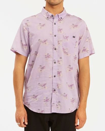 BILLABONG Sundays Mini Short Sleeve Shirt SKY BLUE 13 BILLABONG Sundays Mini Short Sleeve Shirt SKY BLUE - Image 13