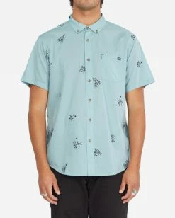 BILLABONG Sundays Mini Short Sleeve Shirt SKY BLUE 31 BILLABONG Sundays Mini Short Sleeve Shirt SKY BLUE -Mens Accessories Sales 2022 abywt00112 billabongw smb frt1 3