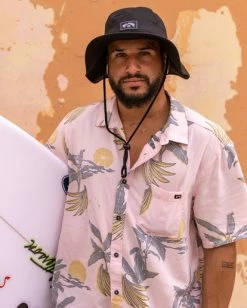 BILLABONG Sundays Floral Short Sleeve Shirt DENIM 15 BILLABONG Sundays Floral Short Sleeve Shirt DENIM -Mens Accessories Sales 2022 abywt00113 billabongl pnk frt1 4