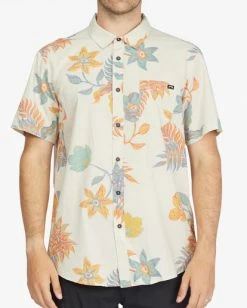 BILLABONG Sundays Floral Short Sleeve Shirt DENIM 18 BILLABONG Sundays Floral Short Sleeve Shirt DENIM -Mens Accessories Sales 2022 abywt00113 billabongw stn frt1 4