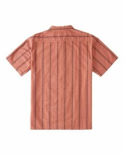 BILLABONG Sundays Jacquard Short Sleeve Shirt SMOKE BLUE -Mens Accessories Sales 2022 abywt00114 billabongf dsr bck1 2