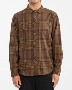 BILLABONG Coastline Flannel Shirt CLAY 31 BILLABONG Coastline Flannel Shirt CLAY -Mens Accessories Sales 2022 abywt00116 billabongw brn frt1 1