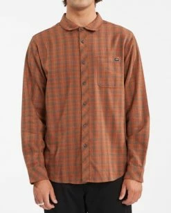 BILLABONG Coastline Flannel Shirt CLAY 29 BILLABONG Coastline Flannel Shirt CLAY -Mens Accessories Sales 2022 abywt00116 billabongw czl0 frt1 1