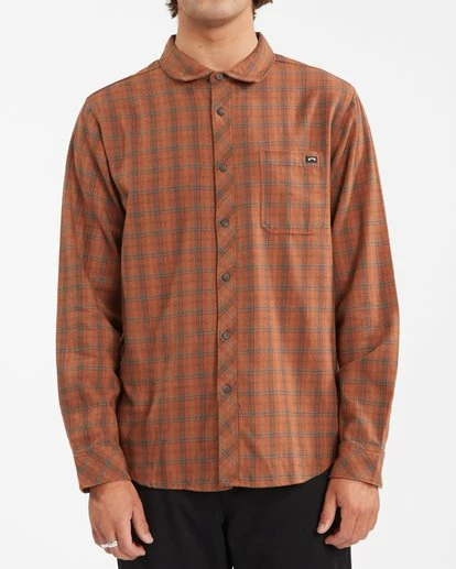 BILLABONG Coastline Flannel Shirt CLAY 9 BILLABONG Coastline Flannel Shirt CLAY - Image 9