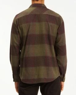 BILLABONG Coastline Flannel Shirt CLAY 38 BILLABONG Coastline Flannel Shirt CLAY -Mens Accessories Sales 2022 abywt00116 billabongw mil bck1 1