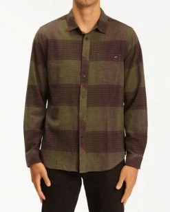 BILLABONG Coastline Flannel Shirt CLAY 33 BILLABONG Coastline Flannel Shirt CLAY -Mens Accessories Sales 2022 abywt00116 billabongw mil frt1 1
