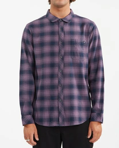 BILLABONG Coastline Flannel Shirt CLAY 1 BILLABONG Coastline Flannel Shirt CLAY