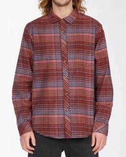 BILLABONG Coastline Flannel Shirt CLAY 34 BILLABONG Coastline Flannel Shirt CLAY -Mens Accessories Sales 2022 abywt00116 billabongw rdu frt1 1