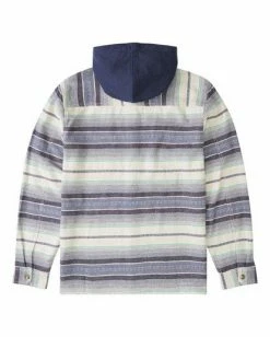 BILLABONG Baja Hooded Flannel CHINO -Mens Accessories Sales 2022 abywt00117 billabongf chi bck1 1