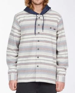 BILLABONG Baja Hooded Flannel CHINO -Mens Accessories Sales 2022 abywt00117 billabongw stn frt1 1