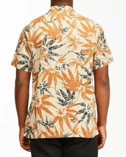 BILLABONG A/Div Kern Hemp Short Sleeve Shirt CHINO -Mens Accessories Sales 2022 abywt00118 billabongw chi bck1 1